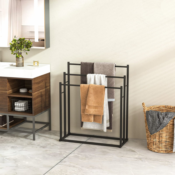 FURNITURE COUNTRY CORP. Towel Racks For Bathroom, 3 Tiers Metal Towel ...